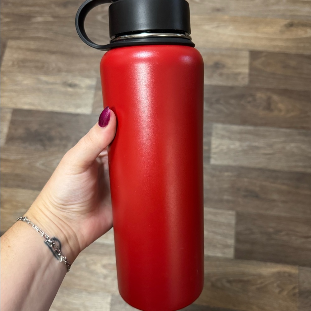 Red Insulated Water Bottle